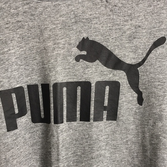 PUMA Men Front Graphic Print Short Sleeve Shirt XL - Picture 3 of 10